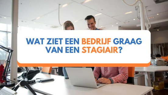 Wat ziet een bedrijf graag van een stagiair?